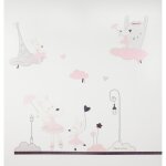 Stickers muraux petite souris en papier Stickers muraux petite souris en papier