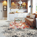 Stickers sol tomettes alejandro 60x135cm