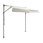 Store banne pour balcon 2 × 1, 2m toile beige Store banne pour balcon 2 × 1, 2m toile beige