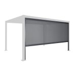 Store latral 4m pour pergola bioclimatique palace anthracite