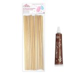 Stylo chocolat + 25 btonnets pour barbe  papa