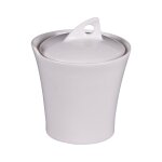 Sucrier 12 cm blanc en porcelaine