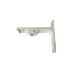 Support de fixation murale pour tringle rideau rail l75 mm blanc laq
