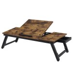 Support pour ordinateur portable jusqu'à 14, 3 pouces marron foncé Support pour ordinateur portable jusqu'à 14, 3 pouces marron foncé