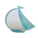 Suspension enfants bateau bleu 43cm