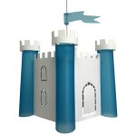 Suspension enfants chteau - fort bleu 30cm