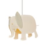 Suspension enfants lphant beige 33cm