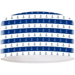 Suspension enfant tissu bleu