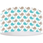 Suspension enfant tissu bleu