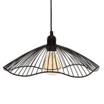 Suspension luminaire plafonnier galt 27 noir d34x15, 5cm Suspension luminaire plafonnier galt 27 noir d34x15, 5cm