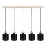 Suspension mtal noir