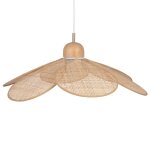 Suspension pétale en rotin tressé Suspension pétale en rotin tressé