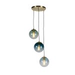 Suspension en verre naturel