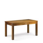 Table 4 / 6 personnes en bois marron l 150 cm Table 4 / 6 personnes en bois marron l 150 cm