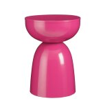 Table d'appoint en mtal fuchsia d32