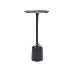 Table d'appoint métal noir Table d'appoint métal noir