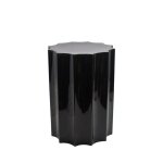 Table d'appoint ronde en aluminium ø33, 5cm - noir Table d'appoint ronde en aluminium ø33, 5cm - noir