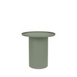 Table d'appoint ronde en métal ø45, 5cm - vert Table d'appoint ronde en métal ø45, 5cm - vert