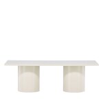Table basse en bois 120x50cm - beige Table basse en bois 120x50cm - beige
