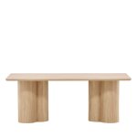 Table basse en bois 120x60cm - bois clair Table basse en bois 120x60cm - bois clair