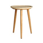 Table basse en bois de bouleau marron, 36x36x55 cm Table basse en bois de bouleau marron, 36x36x55 cm