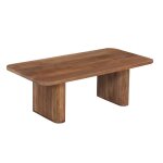 Table basse bois de manguier brun clair jean Table basse bois de manguier brun clair jean