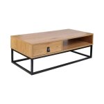 Table basse en bois et métal abbott Table basse en bois et métal abbott