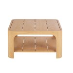 Table basse carrée modulable professionnelle en bois d'eucalyptus Table basse carrée modulable professionnelle en bois d'eucalyptus