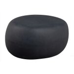 Table basse en fibre de terre cuite aspect béton gris foncé Table basse en fibre de terre cuite aspect béton gris foncé