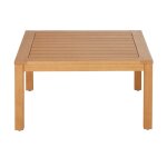 Table basse de jardin en bois d'eucalyptus l80 Table basse de jardin en bois d'eucalyptus l80