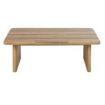 Table basse de jardin professionnelle en bois d'acacia massif Table basse de jardin professionnelle en bois d'acacia massif