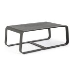 Table basse de jardin rectangulaire en métal l105 anthracite Table basse de jardin rectangulaire en métal l105 anthracite
