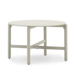 Table basse de jardin ronde imitation pierre 84cm Table basse de jardin ronde imitation pierre 84cm