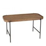 Table basse ovale plateau en bois de teck recyclé l85 Table basse ovale plateau en bois de teck recyclé l85