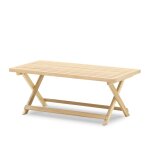 Table basse pliante en bois 100x50 Table basse pliante en bois 100x50