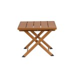 Table basse pliante de jardin en aluminium l44 chocolat Table basse pliante de jardin en aluminium l44 chocolat