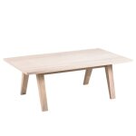 Table basse rectangulaire en chêne blanchi Table basse rectangulaire en chêne blanchi