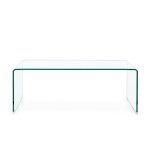 Table basse rectangulaire contemporaine en verre l120 Table basse rectangulaire contemporaine en verre l120