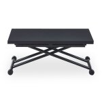 Table basse relevable carrera noir carbone