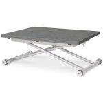 Table basse relevable effet bton