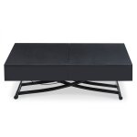 Table basse relevable sundance noir mat Table basse relevable sundance noir mat