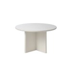 Table basse ronde 80 cm bois stri