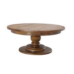 Table basse ronde en acacia d 80 cm Table basse ronde en acacia d 80 cm