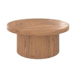 Table basse ronde en bois d'orme d80 cm Table basse ronde en bois d'orme d80 cm