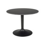 Table basse ronde en céramique et métal d60 noir Table basse ronde en céramique et métal d60 noir