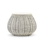 Table basse ronde corde et ciment d70cm Table basse ronde corde et ciment d70cm