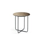 Table basse ronde marron cm Ø 45x45h Table basse ronde marron cm Ø 45x45h