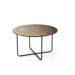 Table basse ronde marron cm Ø 60x33h Table basse ronde marron cm Ø 60x33h