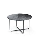 Table basse ronde noire cm Ø 60x33h Table basse ronde noire cm Ø 60x33h