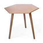 Table basse set de 2 cuivre 45x50x50cm